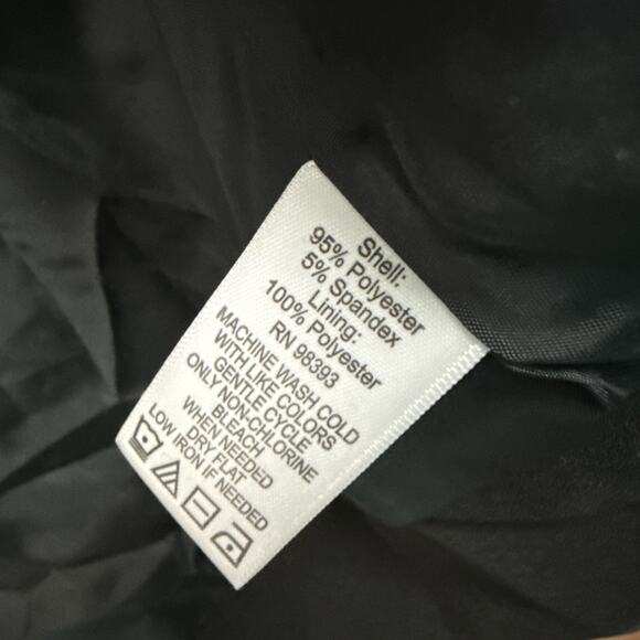 Dennis Basso Black Coat Women's Size 6 Gold Buttons Thin Overcoat Wide Sleeves - Picture 9 of 11